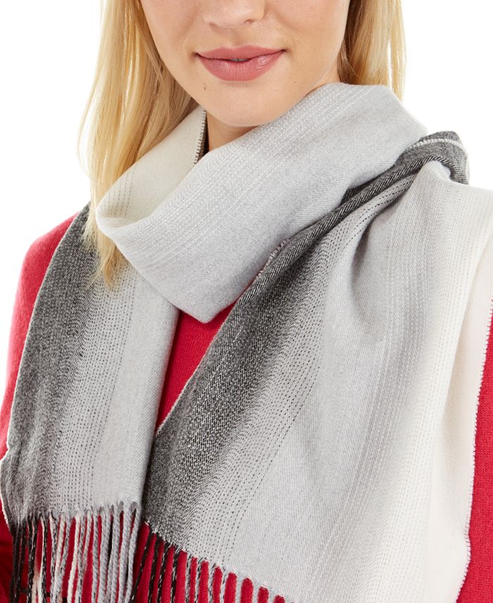 Calvin Klein Ombré Woven Scarf Macys