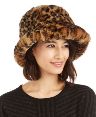 steve madden faux fur hat