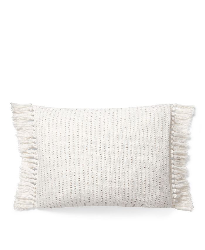 Lauren Ralph Lauren Mason Woven Textured Decorative Pillow, 15" x 20