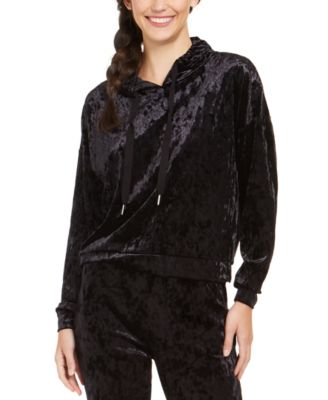 Alfani - Velvet Sleep Hoodie
