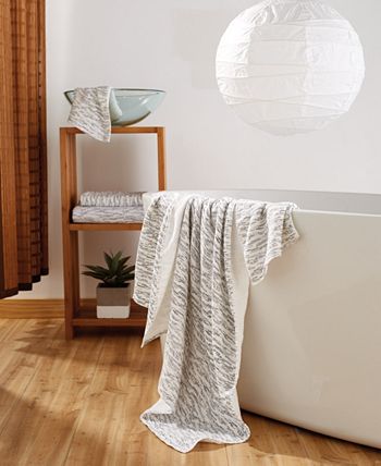 Uchino - Cloud Print 100% Cotton Washcloth