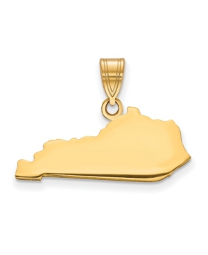 Macy's State Charm In 14k Yellow Gold In Kentucky