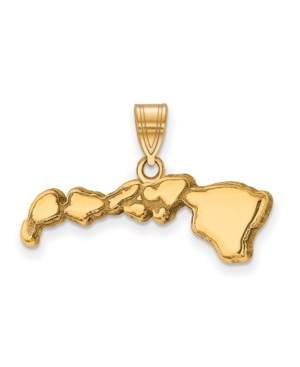 Macy's State Charm In 14k Yellow Gold In Hawaii