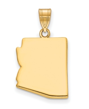 Macy's State Charm In 14k Yellow Gold In Arizona