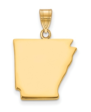 Macy's State Charm In 14k Yellow Gold In Arkansas