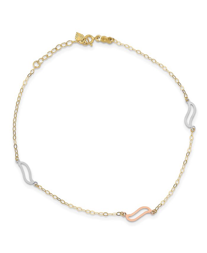 Gold online anklet macys