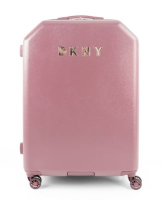 Dkny on sale pink luggage