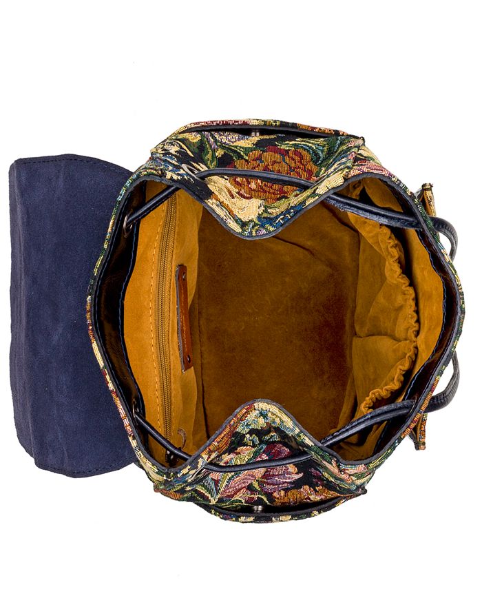 Patricia Nash Woven Floral Tapestry Aberdeen Backpack Macy's