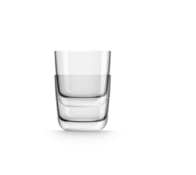 by Palm Tritan Forever-UnbreakableWhisky Tumbler with white non-slip base, Set of 2