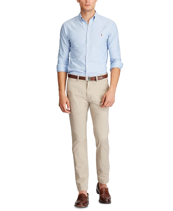 polo straight fit chinos