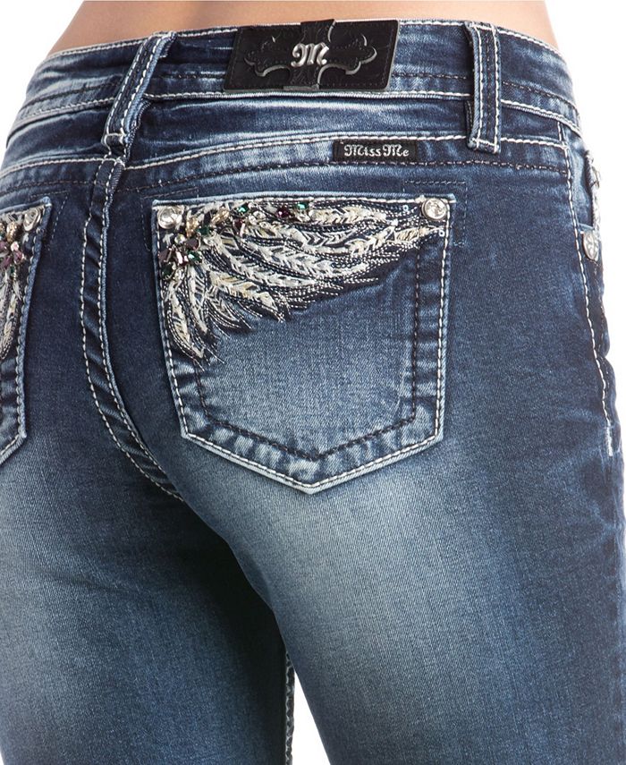 Miss Me Mid Rise Chloe Bootcut Jeans & Reviews - Jeans - Juniors - Macy's