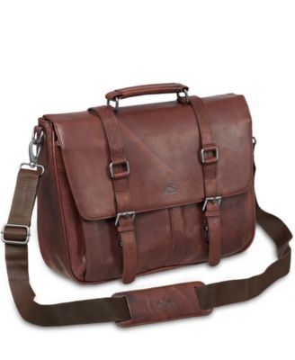 Buffalo Collection Single Compartment Laptop Briefcase