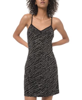 macys slip dress