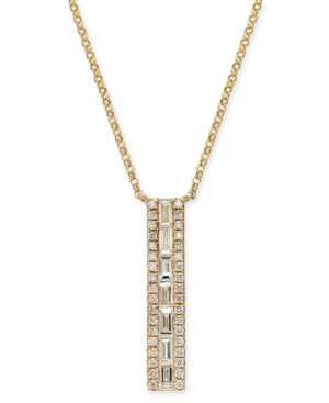image of Diamond Baguette Vertical Bar 18