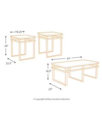 Signature Design By Ashley Ashley Furniture Laney Table Set of 3