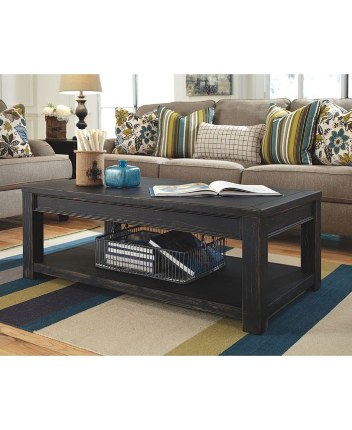 Signature Design By Ashley Ashley Furniture Gavelston Coffee Table Macy's