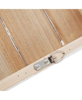 Perched Birds Hand Painted Wood Plank