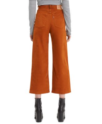 wide leg levi's mile high pants