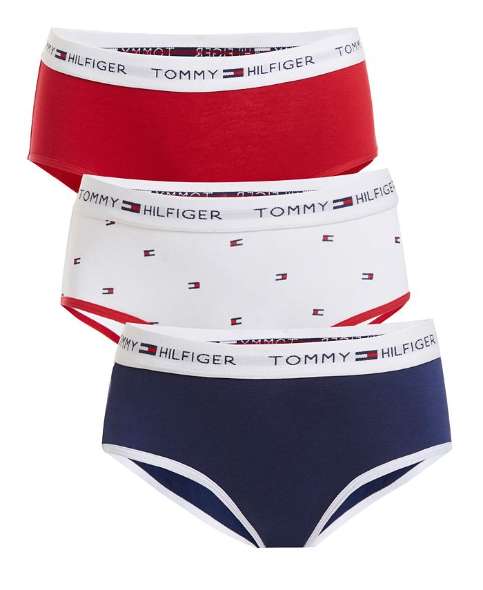 Tommy Hilfiger Little & Big Girls 3-Pk. Hipster Underwear - Macy's