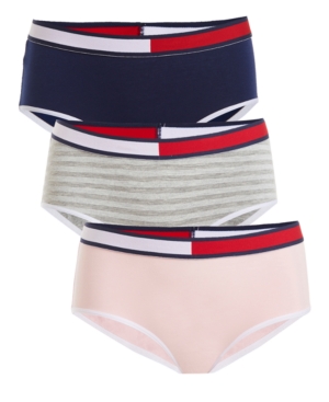 Tommy Hilfiger Little & Big Girls 3-Pk Hipster Underwear