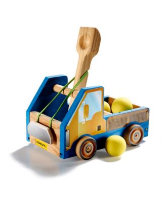 Stanley Jr. Wooden Truck Slingshot Diy Set