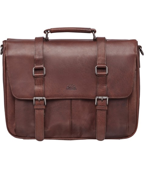 Мужские сумки Mancini Buffalo Collection Single Compartment Laptop Briefcase