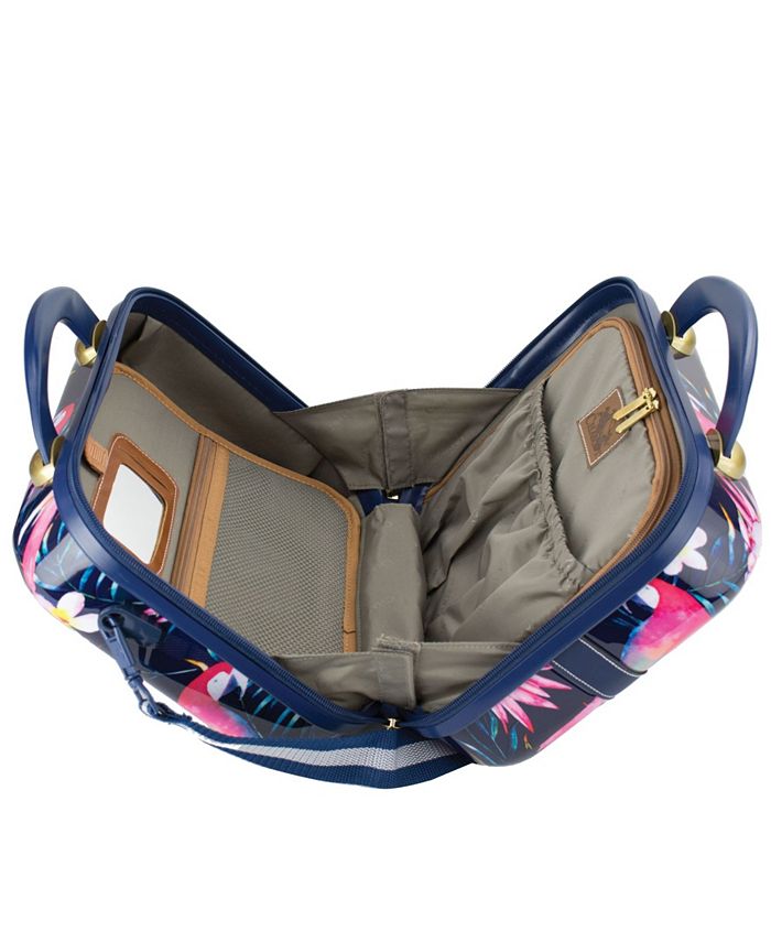 Chariot Parrot 2 Piece 20" CarryOn and Beauty Case Set Macy's