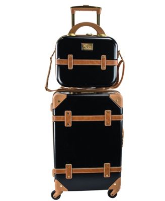 suitcase and vanity case set