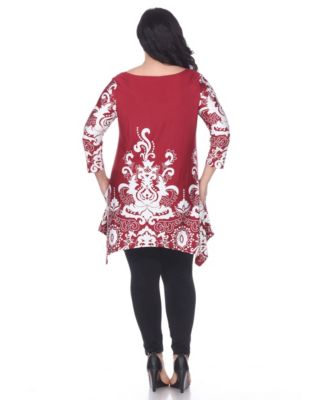 Plus Yanette Tunic Top