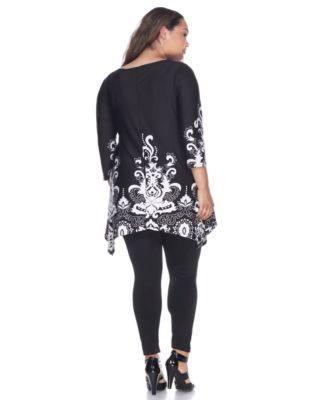 Plus Yanette Tunic Top