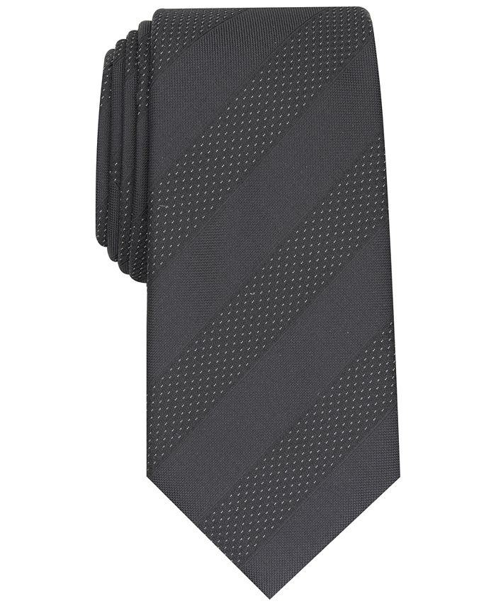 Alfani Men's Slim Stripe Tie, Created for Macy's - Macy's