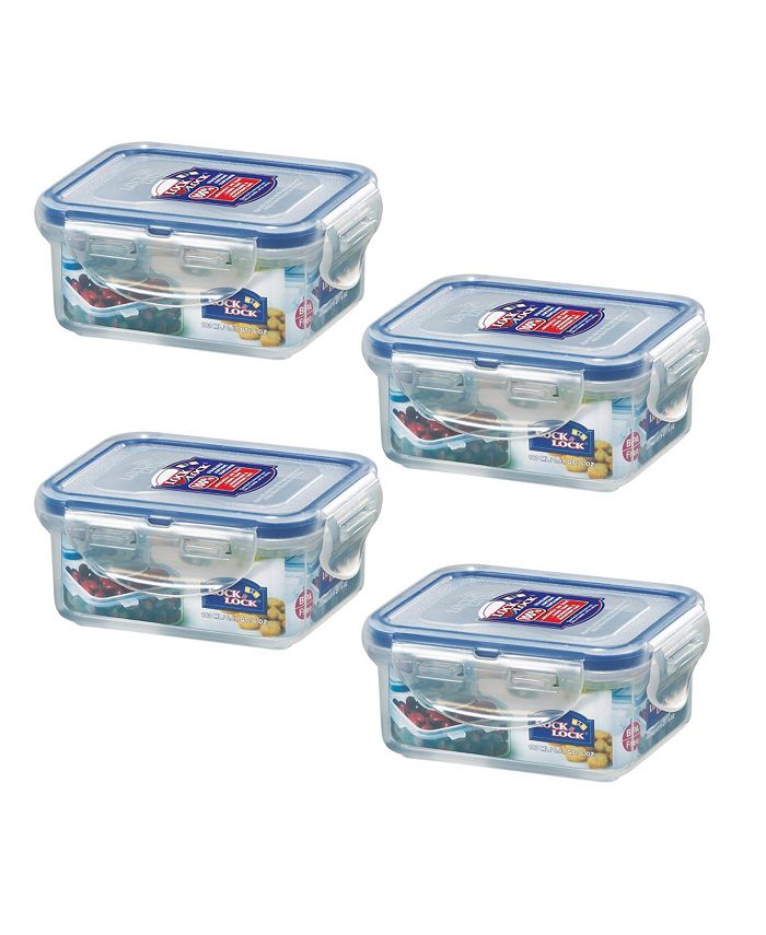 Lock n Lock Easy Essentials 6Ounce Rectangular Food Storage Container