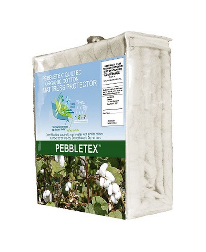 Christopher Knight Pebbletex Organic Cotton Twin Xl Mattress Protector