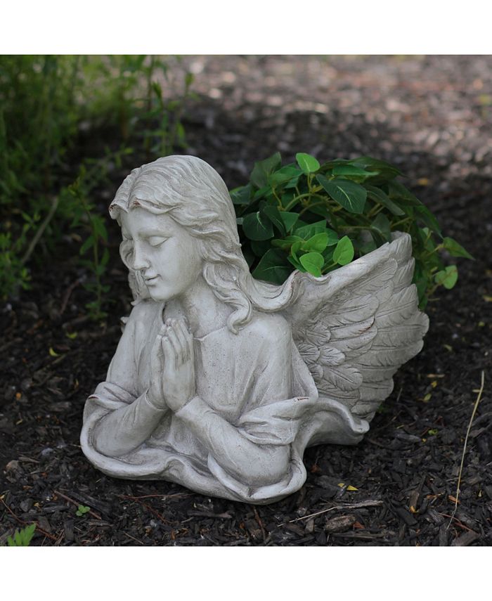 Northlight Praying Angel Bust Outdoor Garden Statue Planter - Macy's