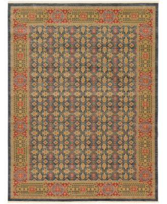 Bayshore Home Wilder Wld7 Area Rug Collection In Red
