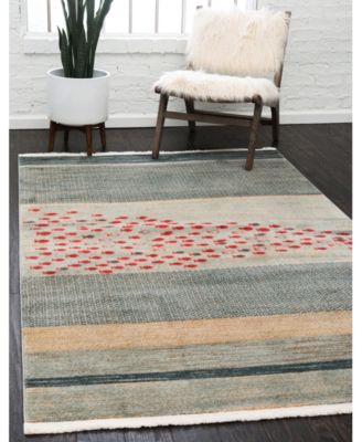 Bayshore Home Ojas Oja1 Light Blue Area Rug Collection