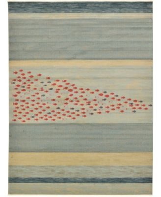Bayshore Home Ojas Oja1 Light Blue Area Rug Collection