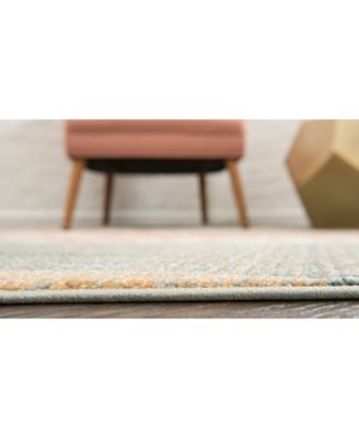 Bayshore Home Ojas Oja1 Light Blue Area Rug Collection