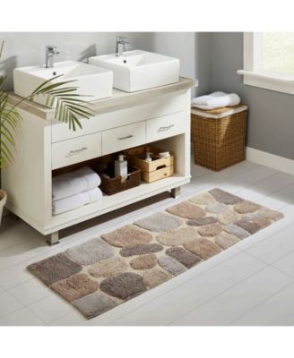 Pebbles Plush Bath Runner, 24" x 60"