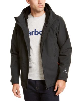 barbour waterproof hooded jacket