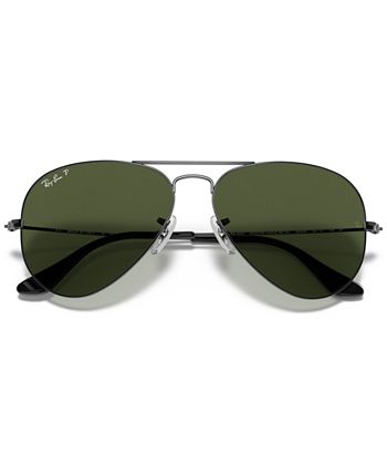 Ray-Ban - ORIGINAL AVIATOR Polarized Sunglasses, RB3025 58