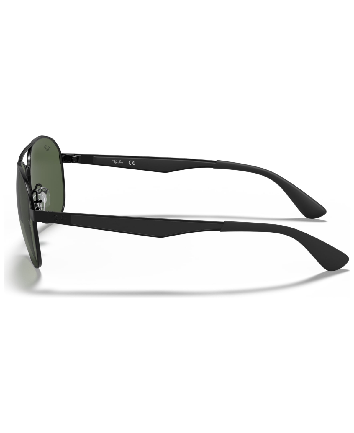 Shop Ray Ban Sunglasses, Rb3549 58 In Matte Black,green