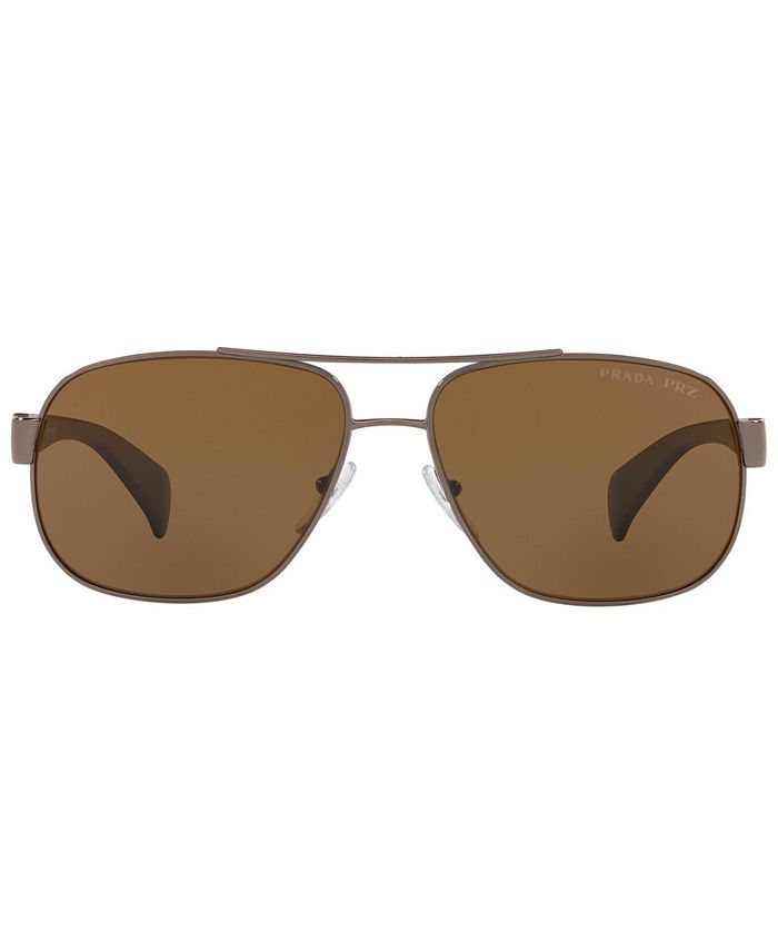 PRADA Men's Polarized Sunglasses, PR 52PS Macy's