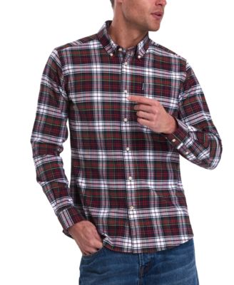 barbour highland check shirt