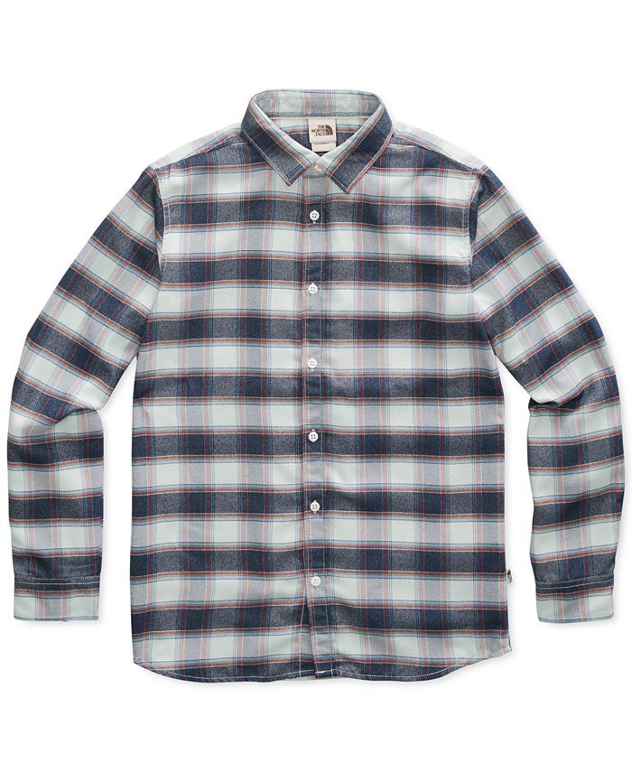 The North Face Men's ThermoCore Plaid Shirt - Macy's