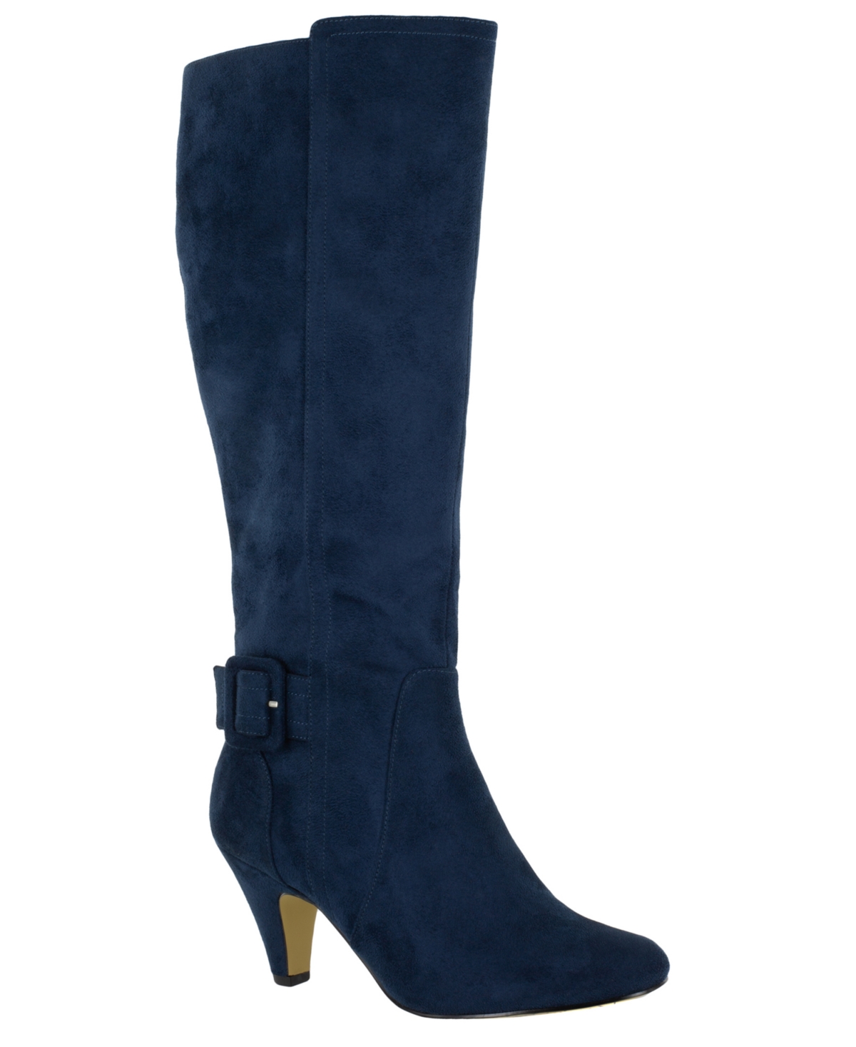 Troy Ii Tall Dress Boots - Navy Suede