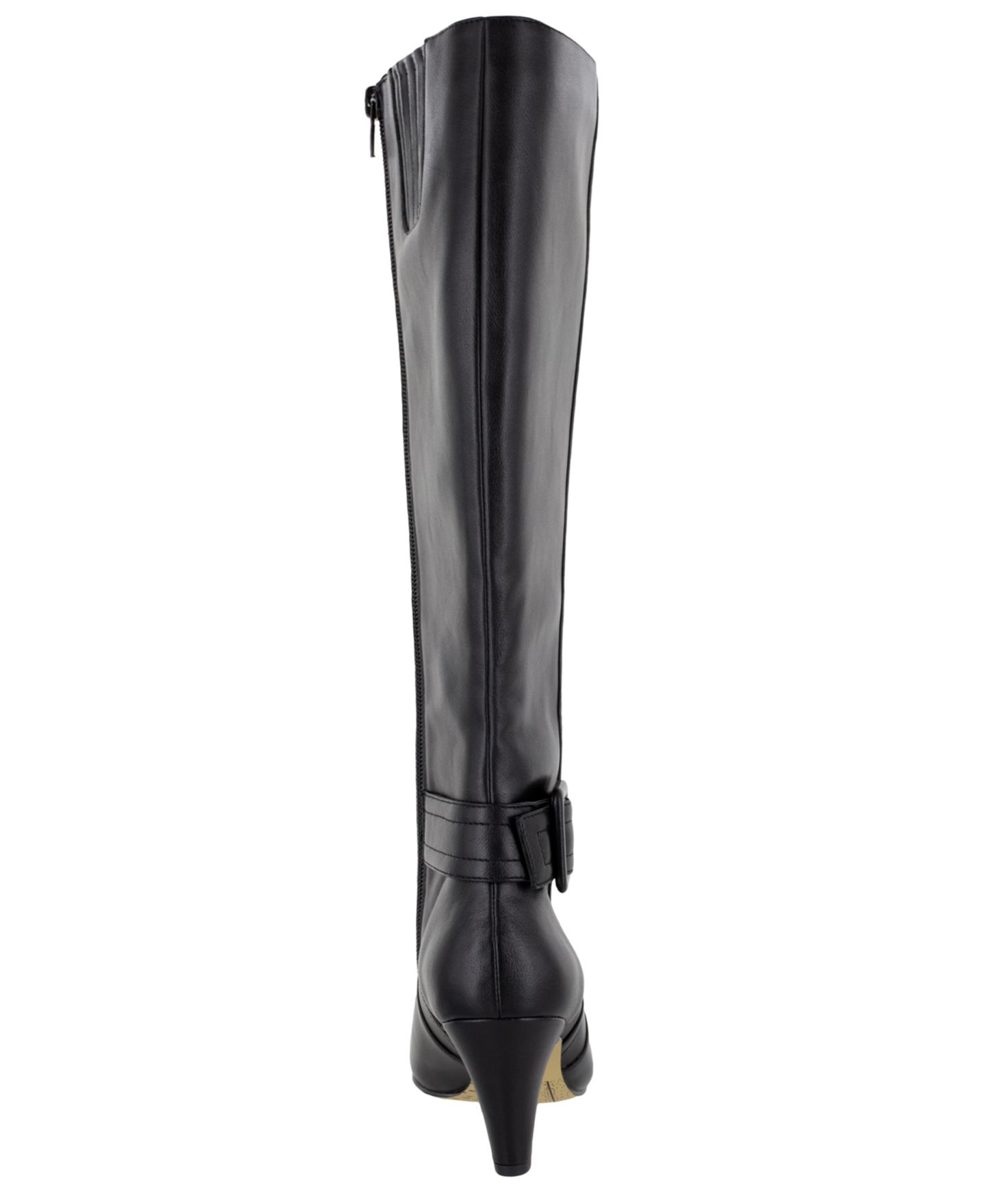 Женские ботинки Bella Vita Troy II Wide Calf Tall Dress Boots, цвет: Чёрный кожаный — фото 3