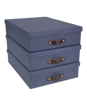 Bigso Box of Sweden Oskar Document Box Set of 3