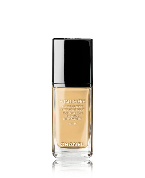 Chanel Moisture Rich Radiance Sunscreen Fluid Makeup Broad Spectrum