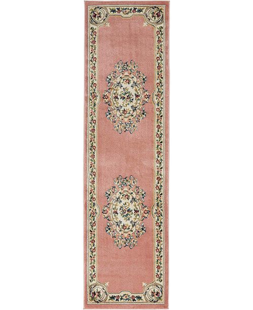 Nourison Juliette Jul01 Pink 2 2 X 7 6 Runner Rug Reviews Furniture Macy S